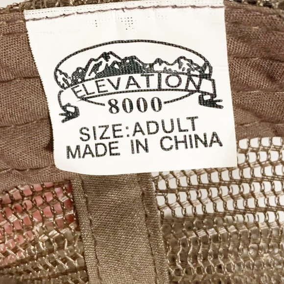 Elevation 8000 Lake Tahoe Mesh/Cotton Baseball Cap - Picture 8 of 8